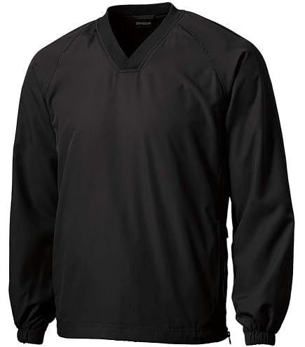 Amazon.com: Joe's USA Men's Athletic V-Neck Raglan Wind Shirts in